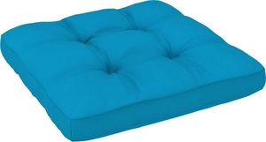 vidaXL Poduszka na sofę z palet, niebieska, 50x50x12 cm (314371) 1