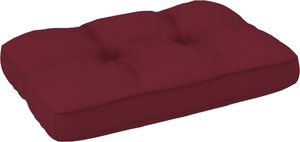 vidaXL Poduszka na sofę z palet, winna czerwień, 60x40x12 cm (315235) 1