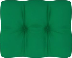 vidaXL Poduszka na sofę z palet, zielona, 50x40x12 cm (314428) 1