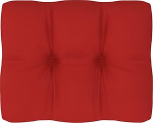 vidaXL Poduszka na sofę z palet, czerwona, 50x40x12 cm (314429) 1