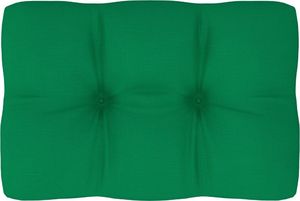vidaXL Poduszka na sofę z palet, zielona, 60x40x12 cm (314442) 1