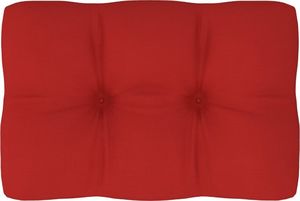 vidaXL Poduszka na sofę z palet, czerwona, 60x40x12 cm (314443) 1