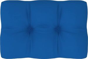 vidaXL Poduszka na sofę z palet, niebieska, 60x40x12 cm (314444) 1