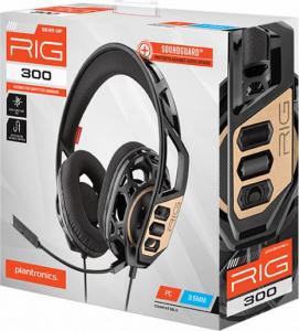 Słuchawki Plantronics Rig 300 Czarne (211834-05) 3
