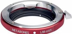 Metabones Adapter Leica M do MFT, Czerwony (MB_LM-M43-RM1) 1
