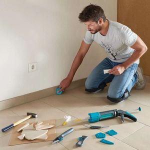 Wolfcraft Zestaw szpachelek do fug 3