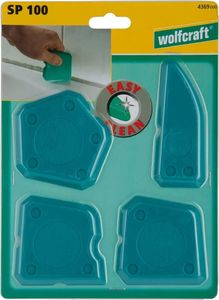 Wolfcraft Zestaw szpachelek do fug 5