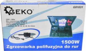 Geko ZGRZEWARKA POLIFUZYJNA DO RUR(DUŻA)16-63MM GEKO(5) G81031 GEKO 2
