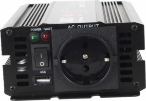 Bass Polska PRZETWORNICA NAPIĘCIA 600W 12V PEŁNY SINUS 5009 BASS POLSKA 6