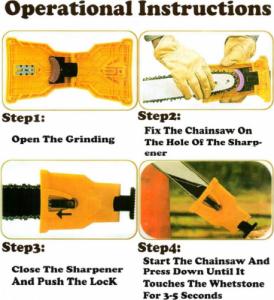 Geko OSTRZAŁKA DO ŁAŃCUCHÓW MANUALNA (50) G74096 GEKO 5