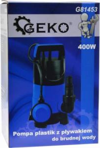 Geko POMPA PLASTIK DO BRUDNEJ WODY Z PŁYWAKIEM TYP.2 (4) G81453 GEKO 6