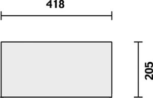 Beta Tools Skrzynka narzędziowa na kółkach C41H/O 4