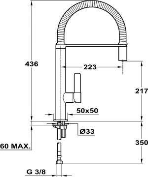 Bateria kuchenna Teka FO 937 stojąca czarna (62937020FN) 2