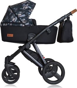 Wózek Dynamic Baby Wózek głęboki + spacerówka + fotelik (3w1) Dover DV3 Poler 1