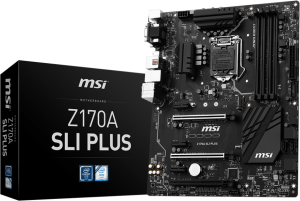 Płyta główna MSI Z170A SLI Plus, Z170, DDR4, SATA3, USB 3.1, ATX (7998-001R) 1