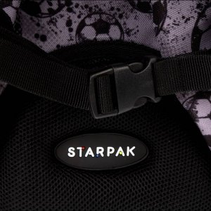Starpak PLECAK STK FOOTBALL GREY PB 1/12 9