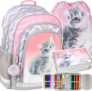 Starpak PLECAK STK-14 KITTY PINK PB 1/12 13