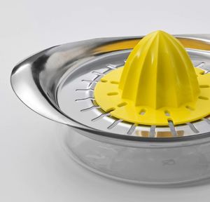 Ikea SPRITTA Wyciskarka do cytrusów, przezroczysty/żółty stal nierdz 2