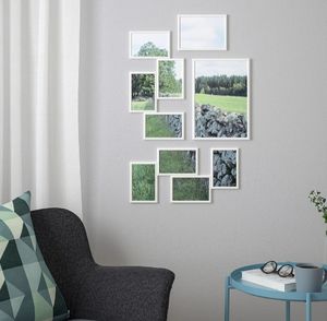 Ramka Ikea YLLEVAD Ramka, biały13x18 cm 2