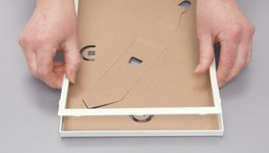 Ramka Ikea YLLEVAD Ramka, biały13x18 cm 3