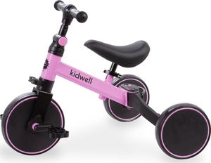 Rowerek biegowy Kidwell Rowerek biegowy trójkołowy 3w1 PICO różowy 3