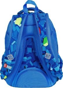 MAJEWSKI Plecak 4-komorowy STRIGHT BP-07 Blocks / Klocki mkmk MAJEWSKI 3