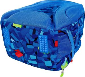 MAJEWSKI Plecak 4-komorowy STRIGHT BP-07 Blocks / Klocki mkmk MAJEWSKI 6