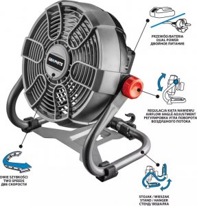 Wentylator Graphite Energy+ 58G080 8