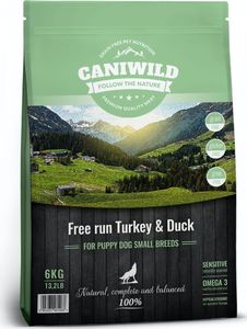 Caniwild Puppy Small Free run Turkey & Duck Indyk i Kaczka 6 kg 1