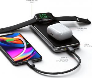 Powerbank Satechi Quatro Wireless 10000mAh Czarny 5