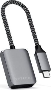 Adapter USB Satechi USB-C - Jack 3.5mm + USB-C Czarny  (ST-UCAPDAM) 1
