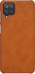 Nillkin Etui Qin Leather Case Samsung Galaxy A12 Brąz 2