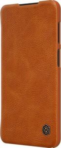 Nillkin Etui Qin Leather Case Samsung Galaxy A12 Brąz 3