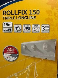 Suszarka na pranie Leifheit Rollfix 150 Triple 150 Longline 4