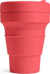 Stojo Kubek na kawę składany Pocket Stojo - Coral 1