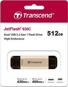 Pendrive Transcend JetFlash 930C, 512 GB  (TS512GJF930C) 5