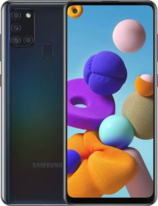 Smartfon Samsung Samsung Galaxy A21S A217 3/32GB Dual Sim Czarny + Folia hydrożelowa Rock Space 1