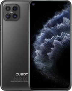 Smartfon Cubot Cubot C30 8/128GB Dual Sim Czarny + Folia Hydrożelowa Rock Space 1