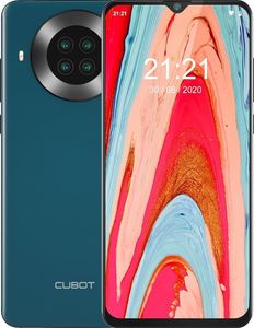 Smartfon Cubot Cubot Note 20 Pro 6/128GB Dual Sim Zielony + Folia Hydrożelowa Rock Space Anti Blue 1