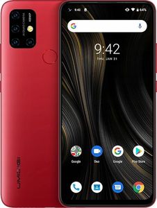 Smartfon Umidigi Power 3 + Folia hydrożelowa Rock Space 4/64GB Dual SIM Czerwony 1