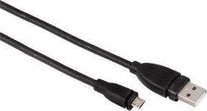 Kabel USB Hama USB-A - USB-B 0.25 m Czarny (000545620000) 1