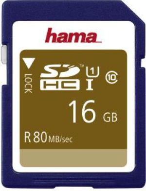 Karta Hama Gold SDHC 16 GB Class 10 UHS-I/U1  (001241340000) 1