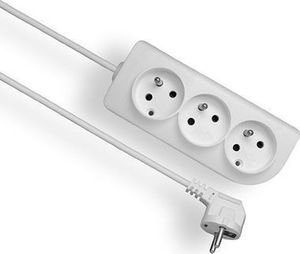Elgotech Przedłużacz CLASSIC 3-gniazda z/u 1m /OMY 3x1/ PSN-301 1
