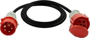 Elgotech Przedłużacz 1-gniazdo 10m 16A/5P H07RN-F 5x2,5 SP5-16-2,5-10 1