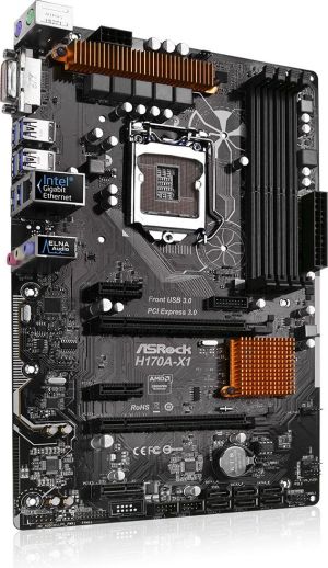 Płyta główna ASRock H170A-X1 (90-MXB0J0-A0UAYZ) 4
