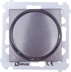 Kontakt-Simon Simon 54 Ściemniacz obrotowy dwubiegunowy LED 5-215W antracyt DS9L2.01/48 WMDS-004xL2-048 1
