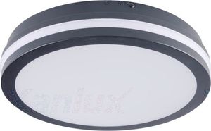 Lampa sufitowa Kanlux Plafoniera LED z czujnikiem ruchu BENO 24W NW-O-SE GR 1920lm 4000K IP54 33345 1