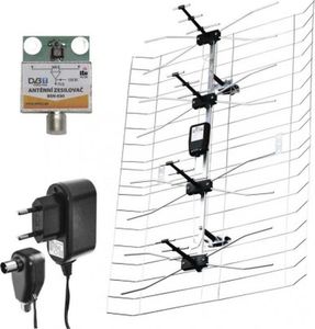 Antena RTV Emos Antena zewnętrzna DVB-T ASP-30 42dB VHF/UHF J0666 1