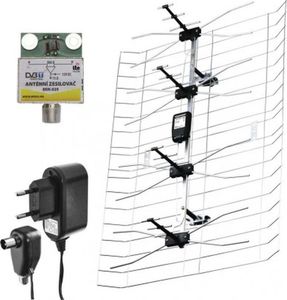 Antena RTV Emos Antena zewnętrzna TV ASP-25 25dB VHF/UHF J0665 1