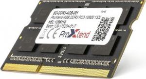 Pamięć do laptopa ProXtend SODIMM, DDR3, 4 GB, 1333 MHz, CL9 (SD-DDR3-4GB-001) 1